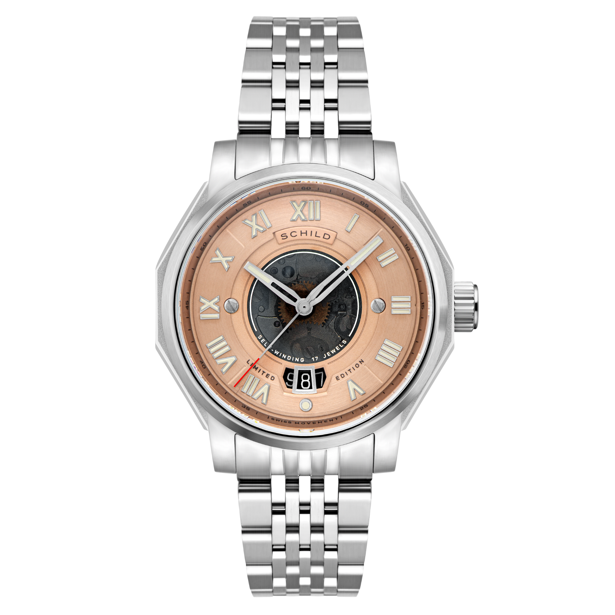 Salmon | Johann Swiss Automatic – Schild 1896 Salmon | Johann Swiss Automatic – Schild 1896