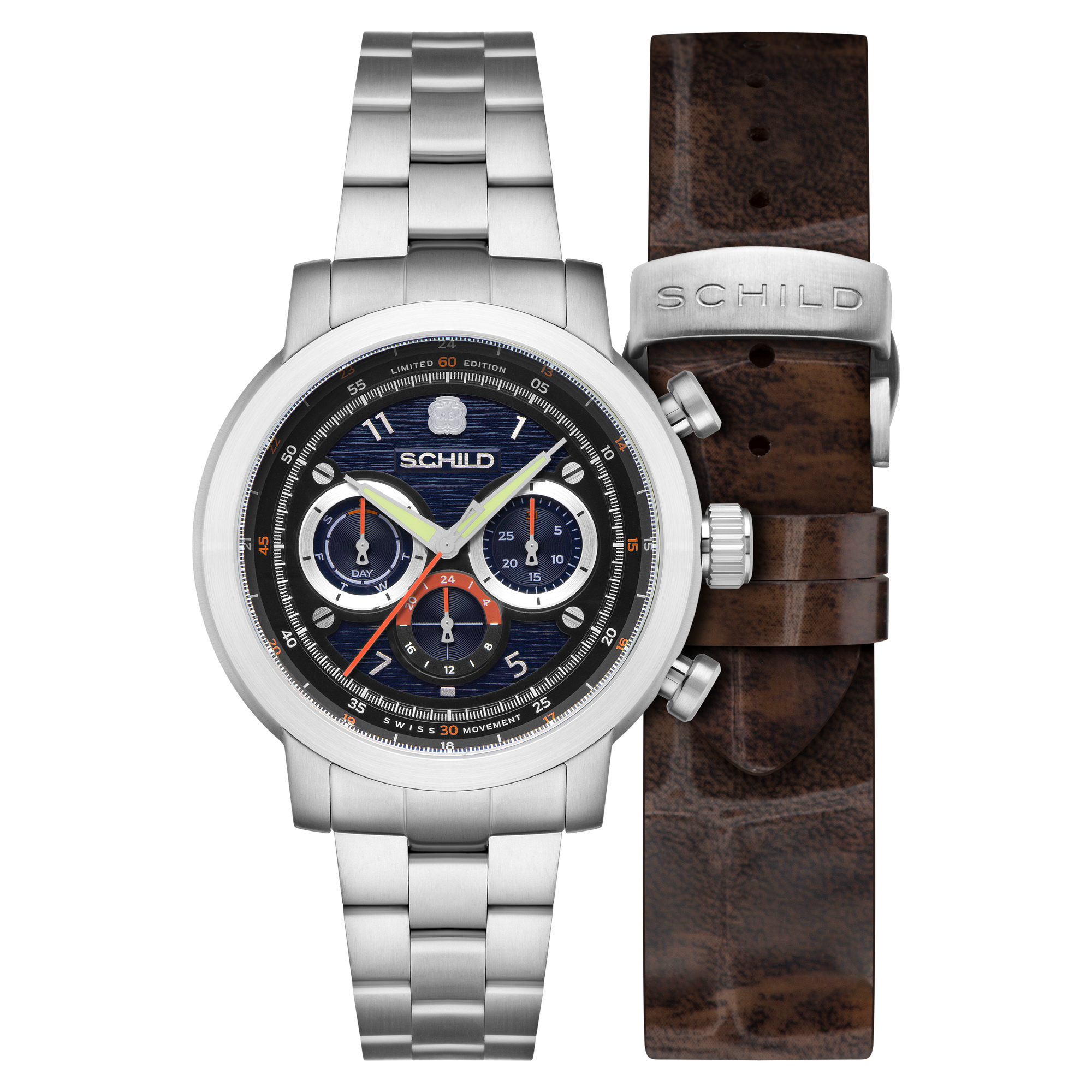 Royal Blue | Heinrich Swiss Multifunction Limited Edition – Schild Royal Blue | Heinrich Swiss Multifunction Limited Edition – Schild