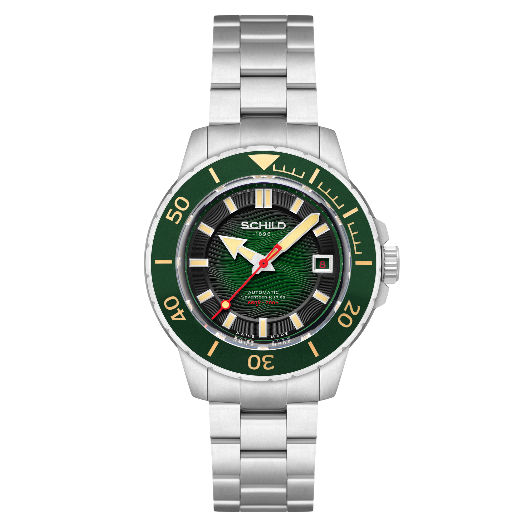 Fern Green | Hermann Swiss Automatic Limited Edition – Schild 1896 Fern Green | Hermann Swiss Automatic Limited Edition – Schild 1896