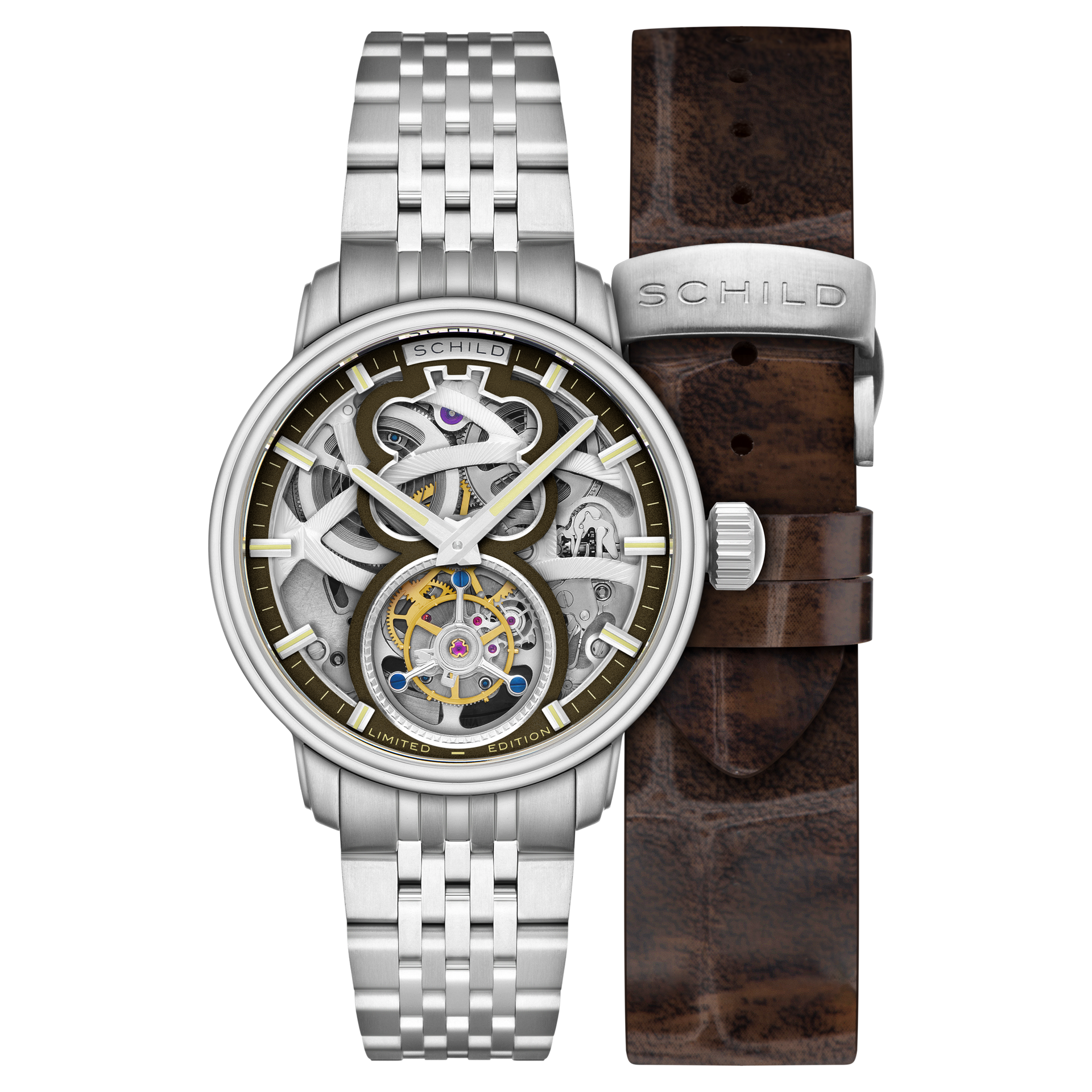 Walnut Drift | Maximillian Tourbillon Limited Edition – Schild 1896