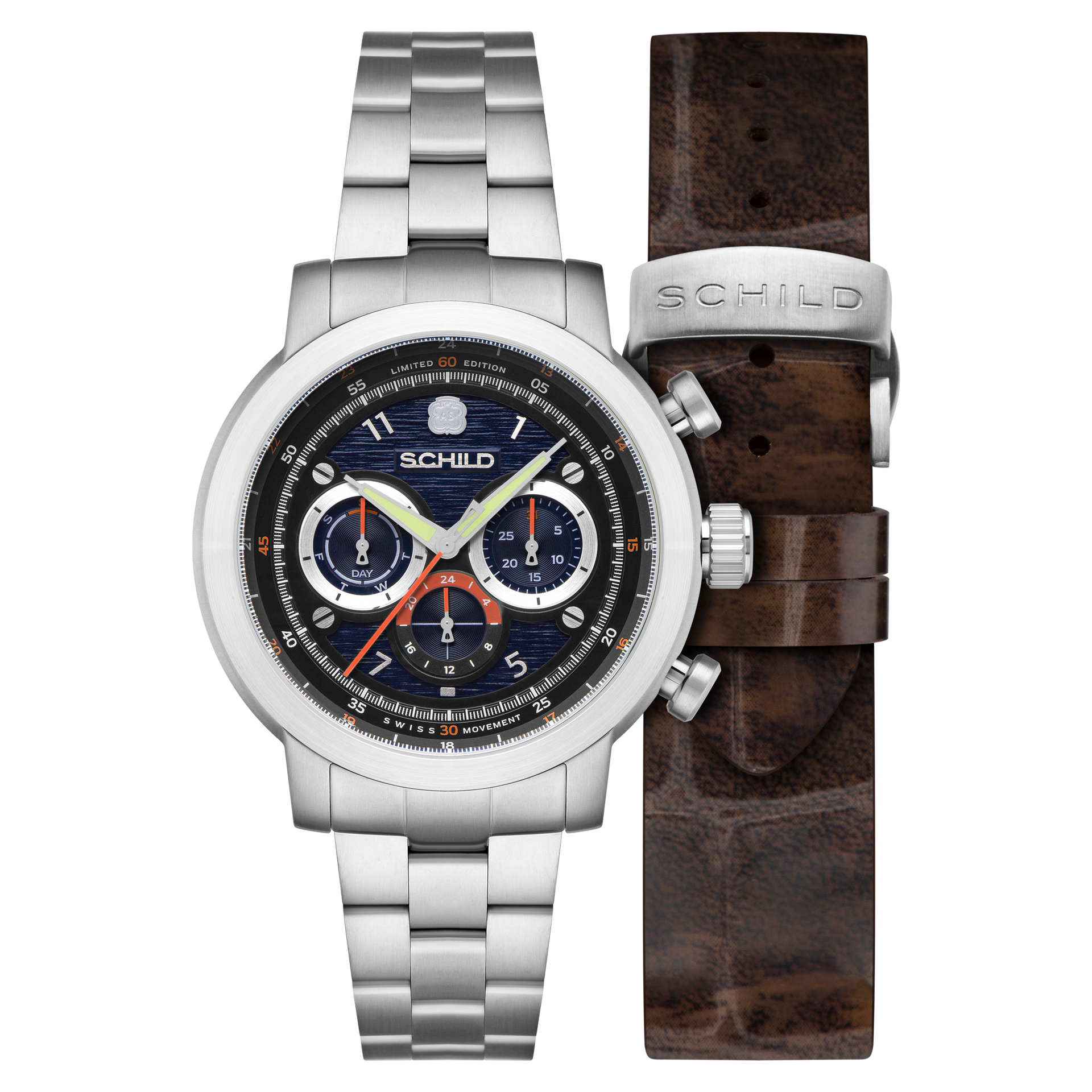 Royal Blue | Heinrich Swiss Multifunction Limited Edition – Schild Royal Blue | Heinrich Swiss Multifunction Limited Edition – Schild