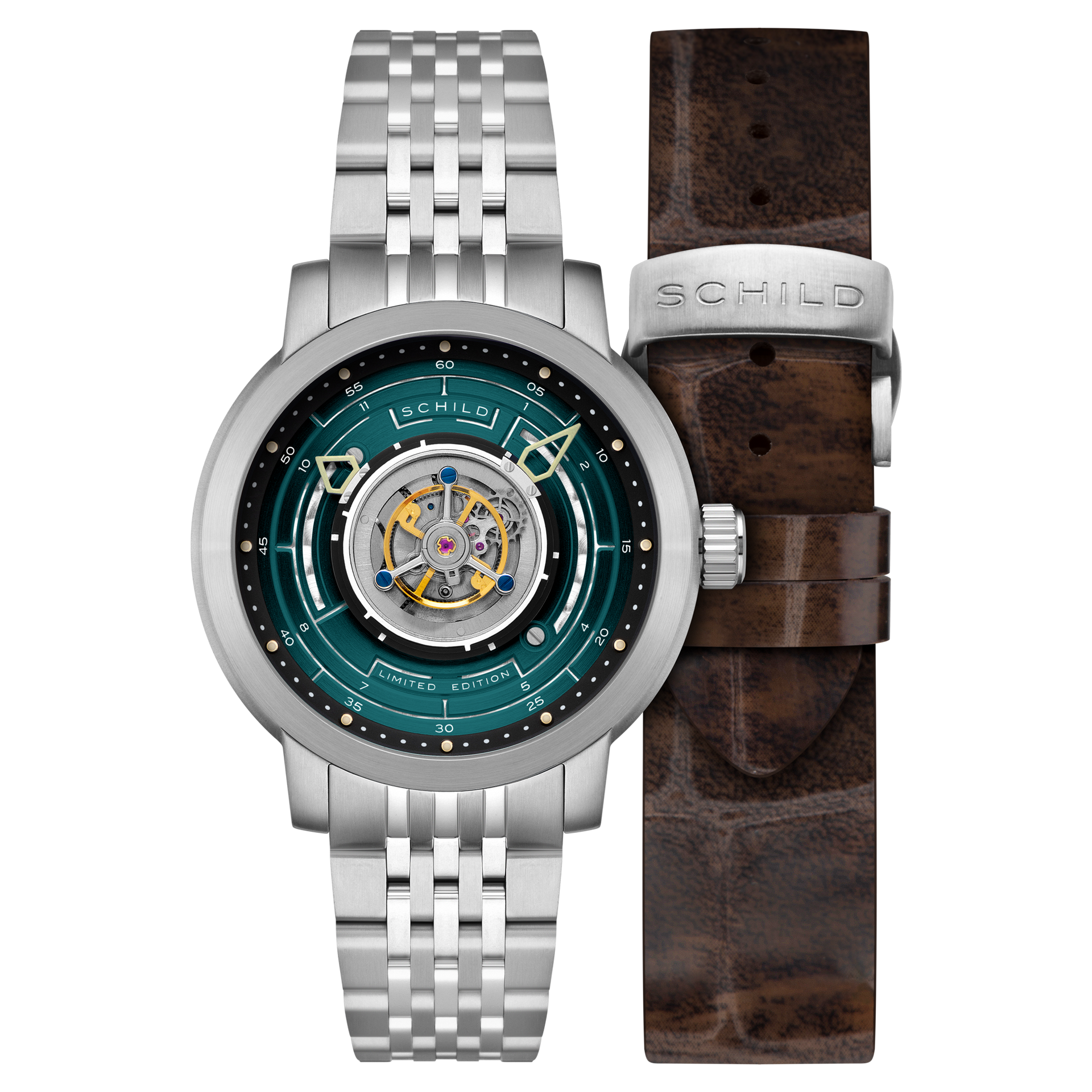 Sage Green | Heinrich Cyclone Tourbillon – Schild 1896