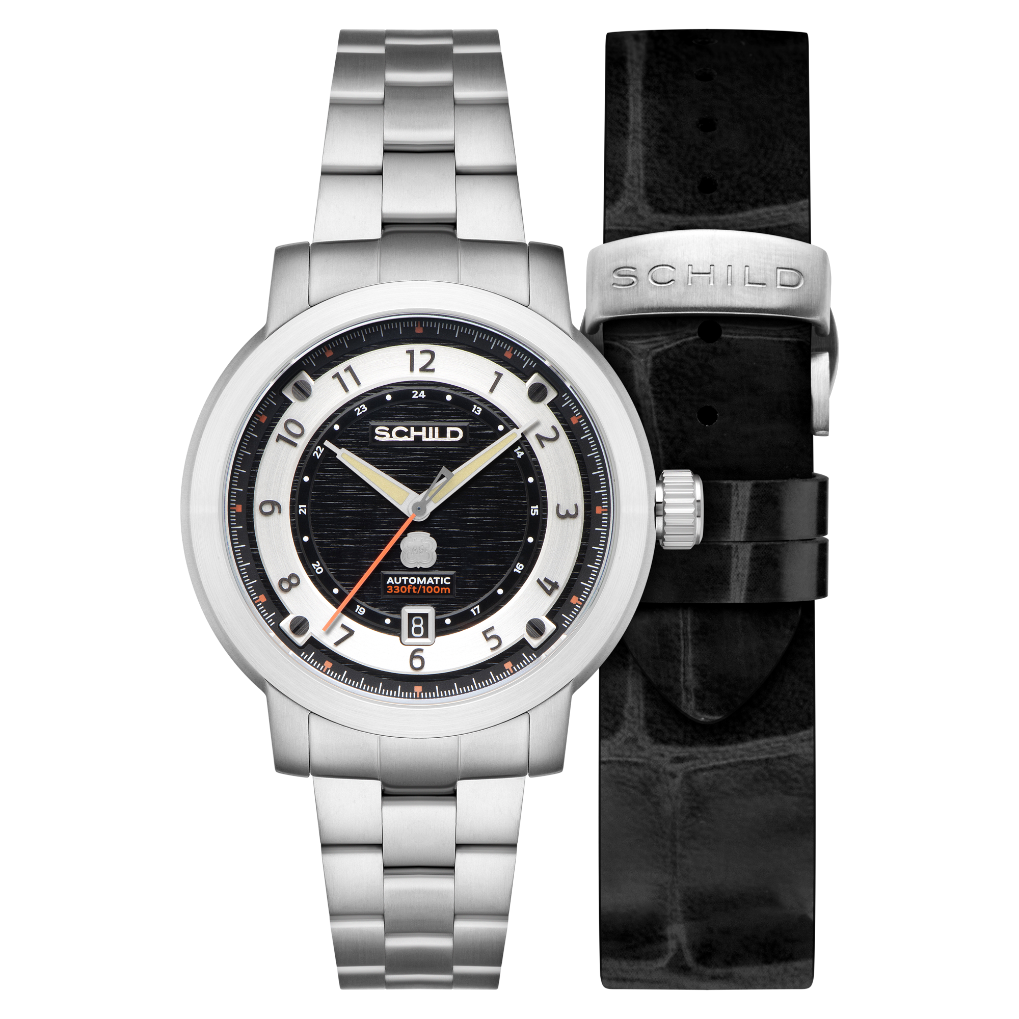 Metallic Black | Heinrich Swiss Automatic Limited Edition – Schild Metallic Black | Heinrich Swiss Automatic Limited Edition – Schild