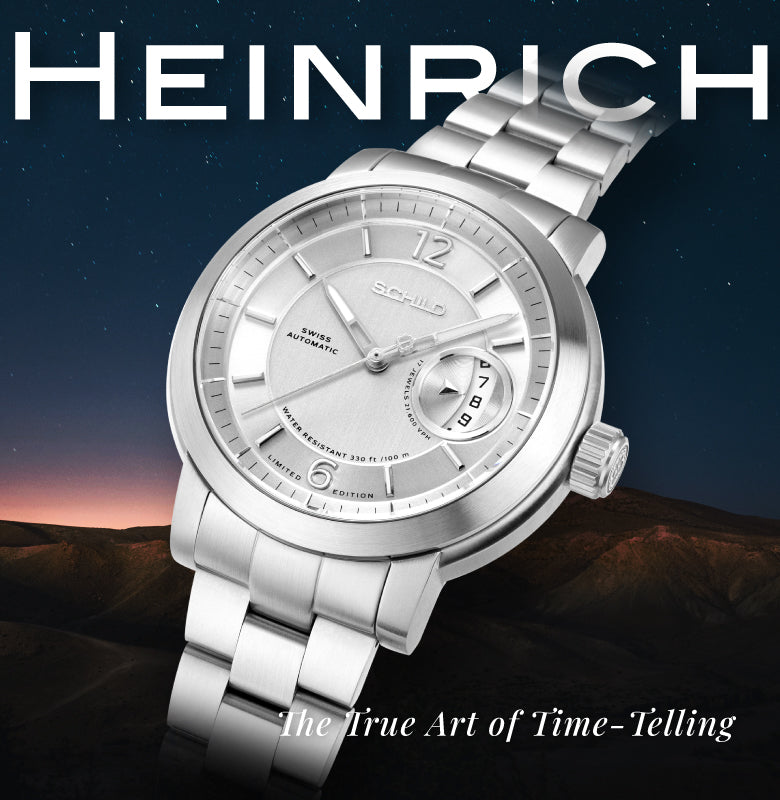 Matte Silver | Heinrich Minimal Swiss Automatic Limited
