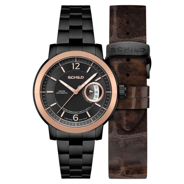 Dark Chocolate | Heinrich Minimal Swiss Automatic Limited