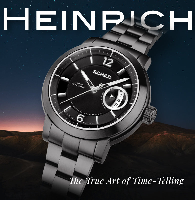 Gunmetal Grey | Heinrich Minimal Swiss Automatic Limited