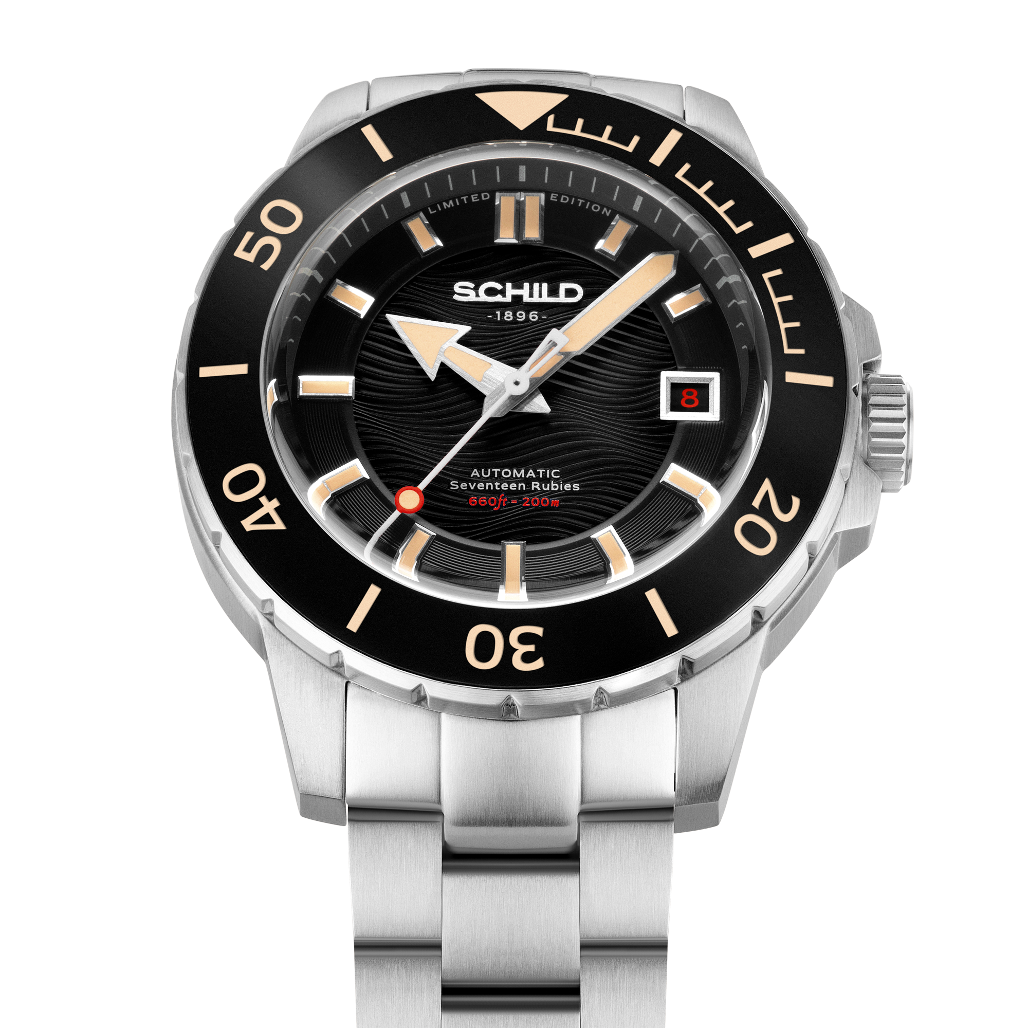 Ebony Black | Hermann Swiss Automatic Limited Edition – Schild 1896 Ebony Black | Hermann Swiss Automatic Limited Edition – Schild 1896
