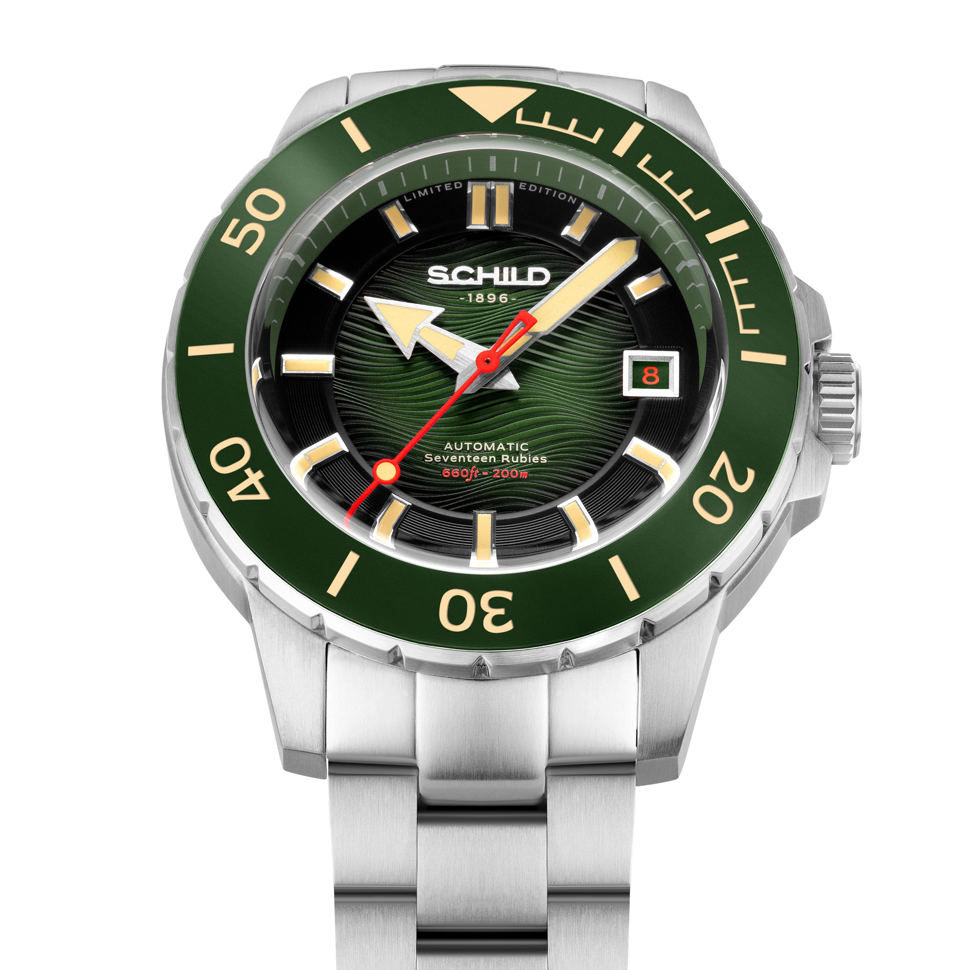 Fern Green | Hermann Swiss Automatic Limited Edition – Schild 1896 Fern Green | Hermann Swiss Automatic Limited Edition – Schild 1896