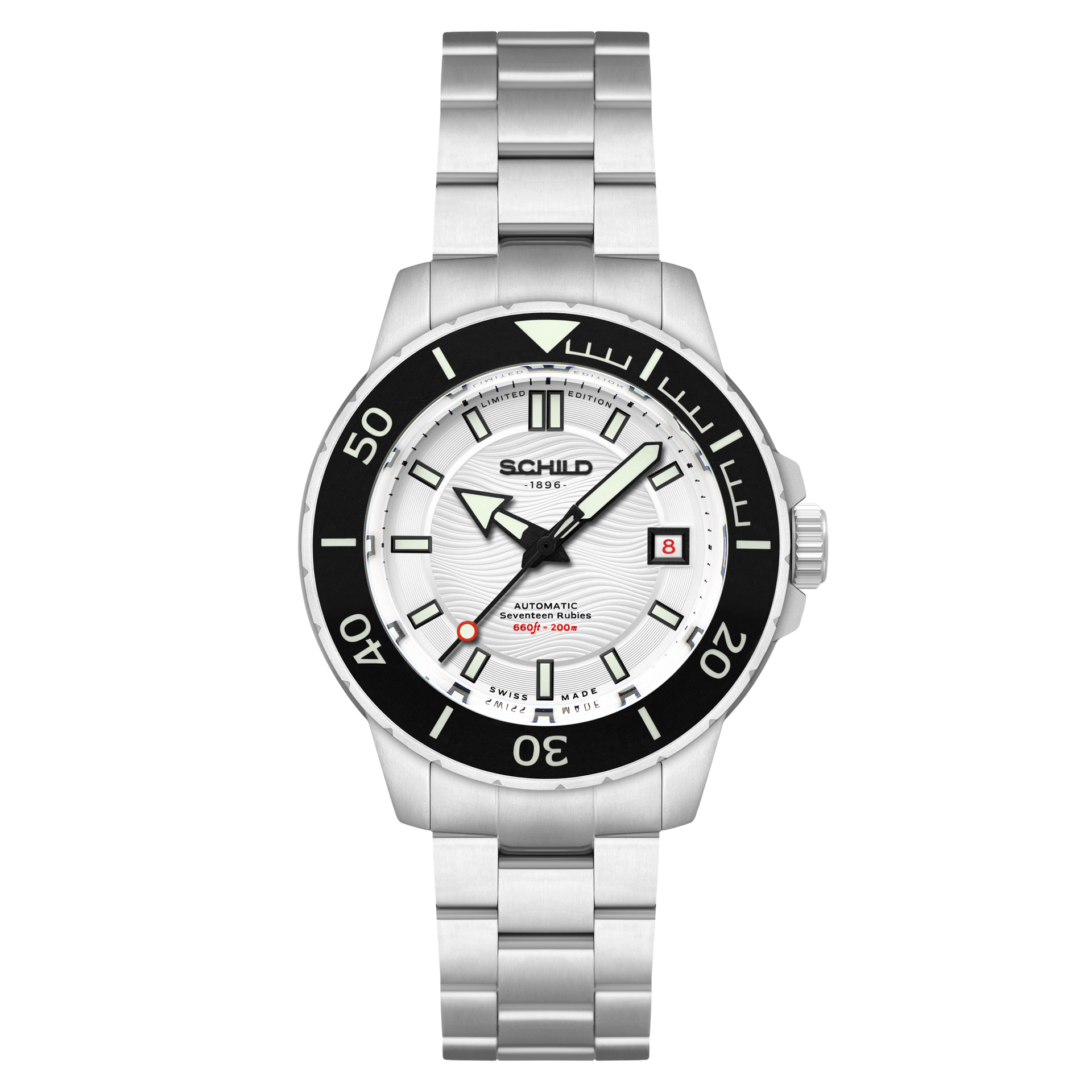 Matt White | Hermann Swiss Automatic Limited Edition – Schild 1896