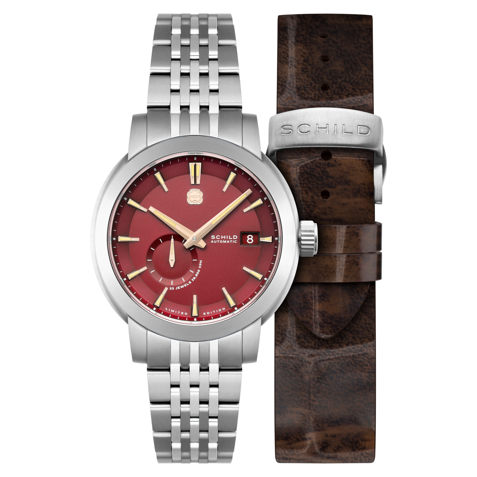 Cabernet Red | Heinrich Micro Rotor Automatic Limited Edition