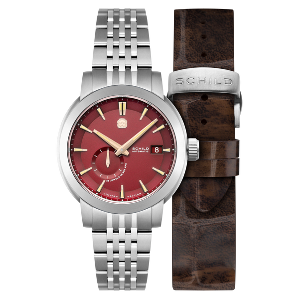 Cabernet Red | Heinrich Micro Rotor Automatic Limited Edition Cabernet Red | Heinrich Micro Rotor Automatic Limited Edition